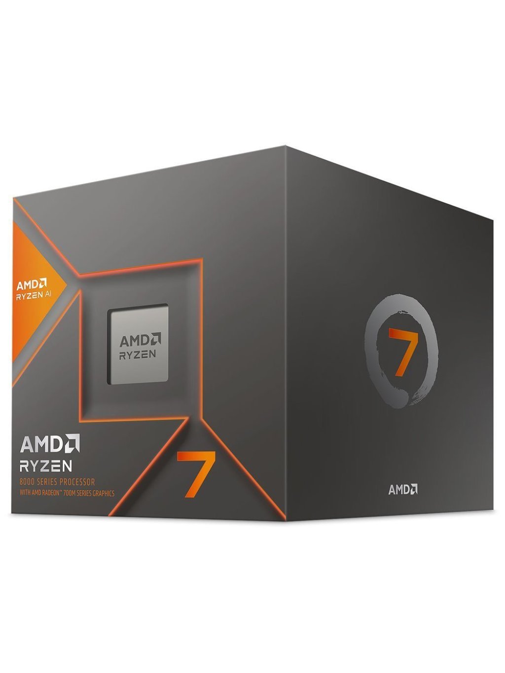 AMD Ryzen 7 8700G / LGA AM5 / max. 5,1GHz / 8C/16T / 24MB / 65W TDP / Radeon 780M