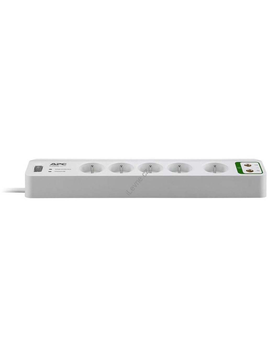 APC přepěťová ochrana Essential SurgeArrest PM5V-FR/ 5 zásuvek/ ochrana TV antény