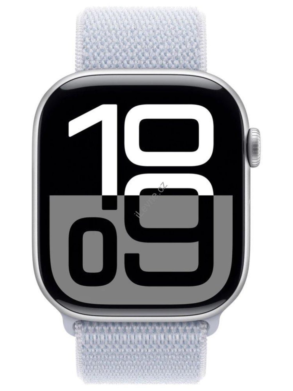 Apple Watch Series 10 GPS 42mm Stříbrný hliník s oblačně modrým provlékacím řemínkem