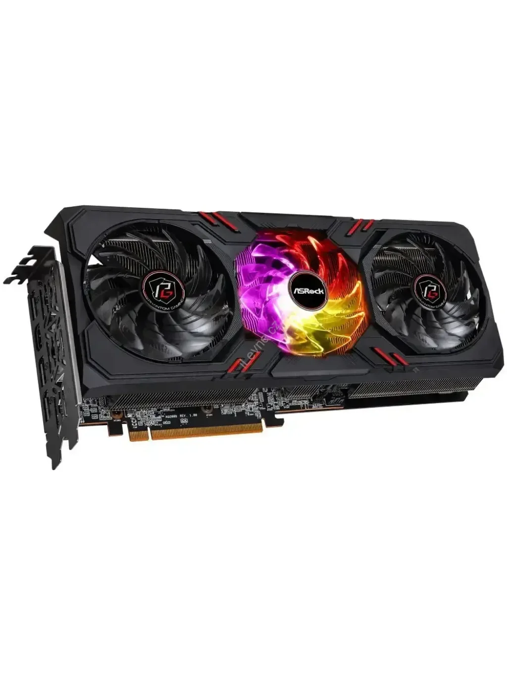 AMD Radeon RX 7600 Phantom Gaming 8G OC / 8GB GDDR6 / PCI-E / HDMI / 3x DP