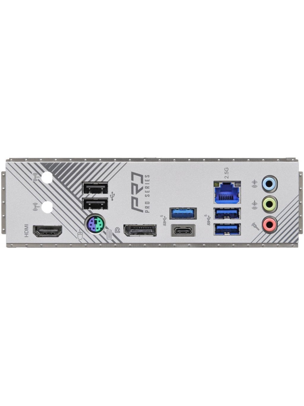 ASRock B760M Pro RS / Intel B760 / LGA1700 / 4x DDR5 DIMM / 3x M.2 / HDMI / DP / USB-C / mATX
