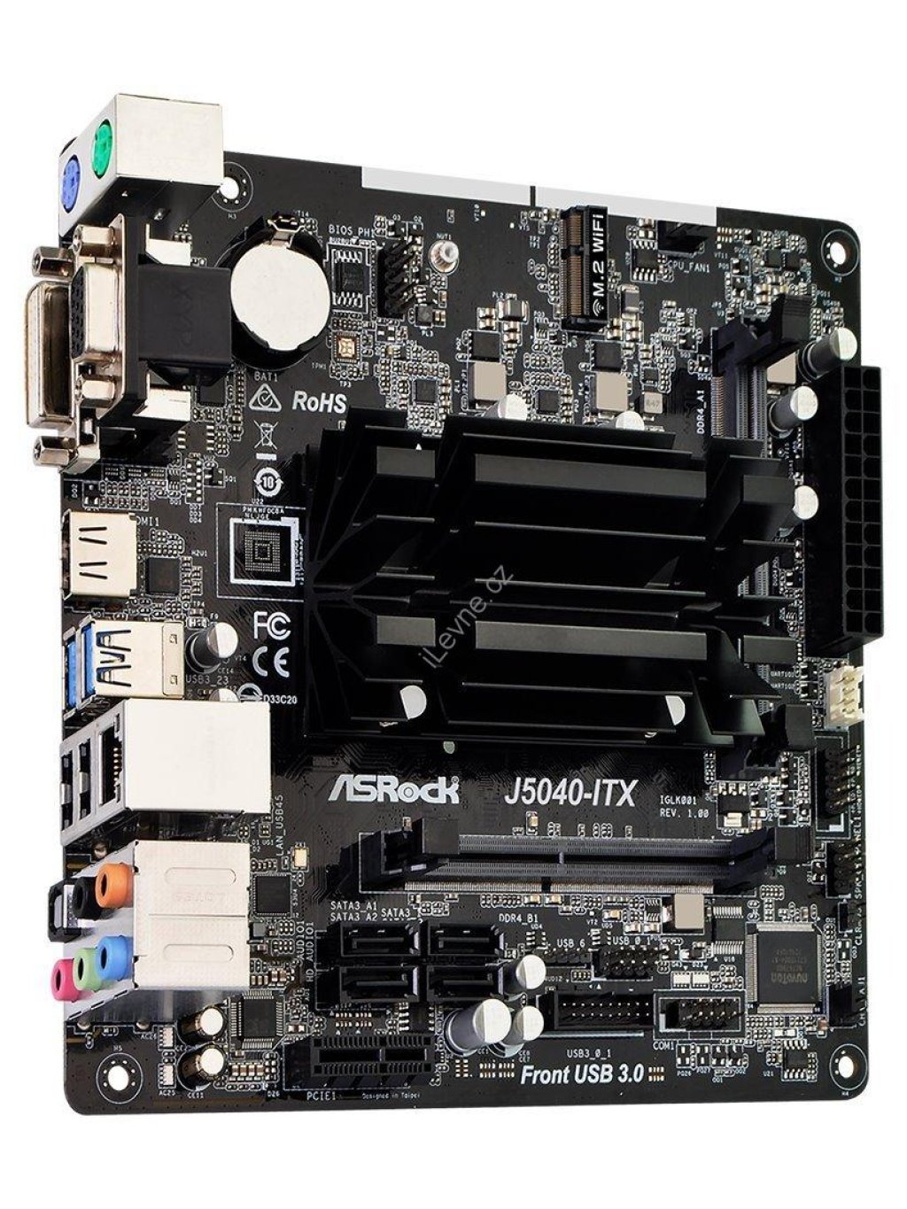 ASRock J5040-ITX / Gemini Lake R / Pentium J5040 / 2x DDR4 SO-DIMM / D-Sub / DVI-D / HDMI / Mini-ITX