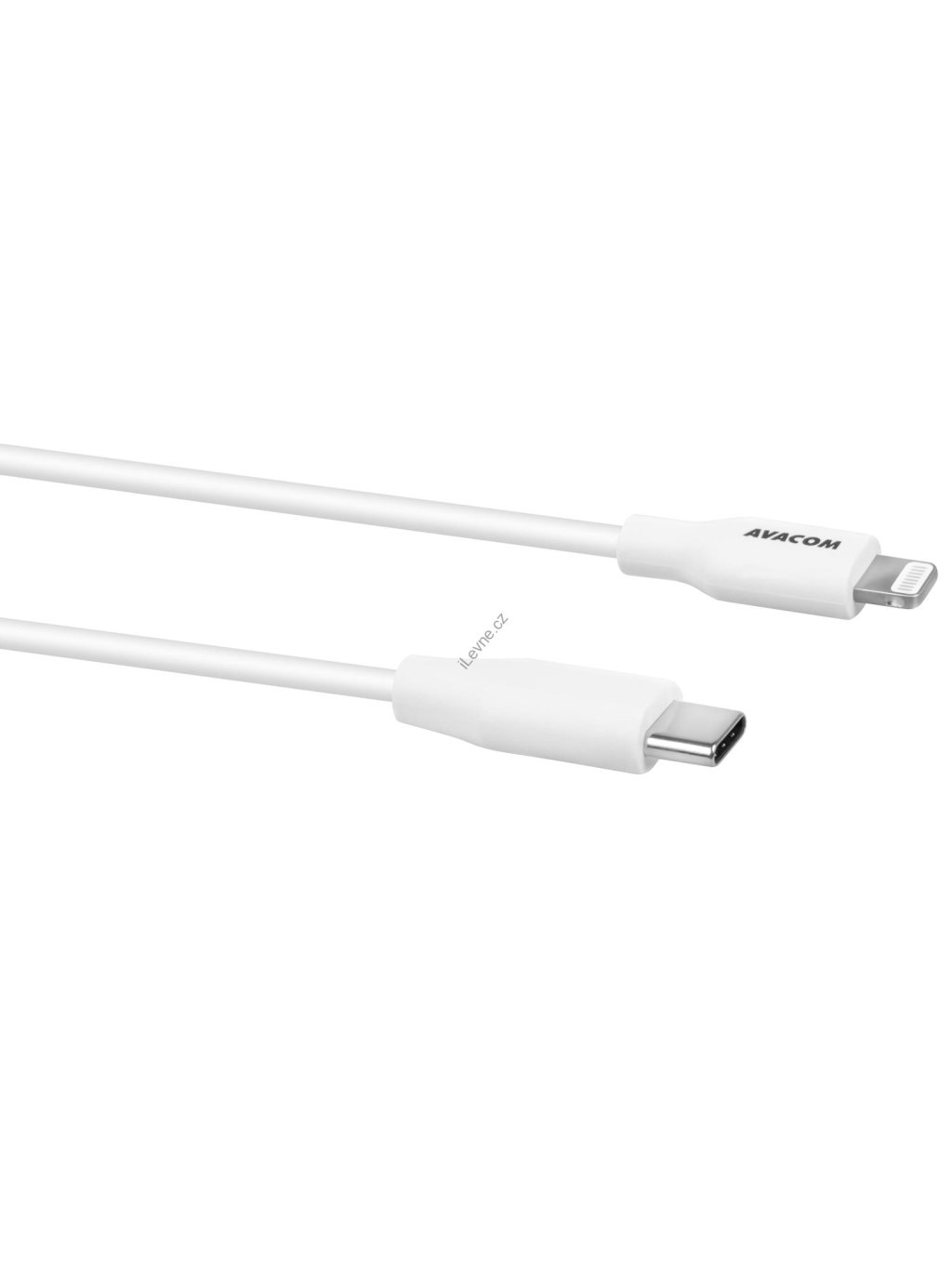 AVACOM MFIC-40W kabel USB-C - Lightning, MFi certifikace, 40cm, bílá
