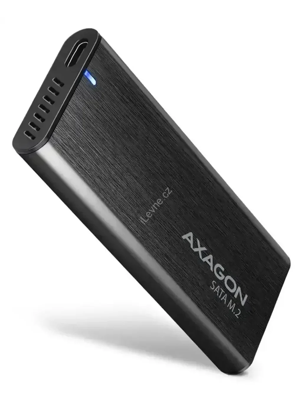 AXAGON box na M.2 SSD / EEM2-SBC / USB-C / USB 3.2 Gen2 / kabel 20cm USB-C na USB-A