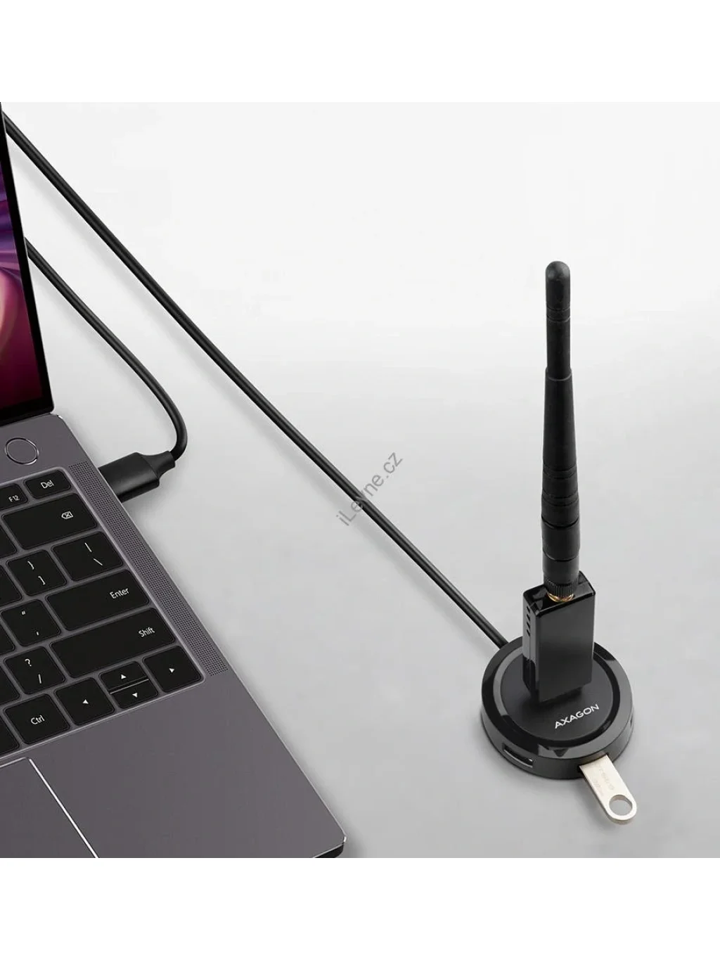 AXAGON hub USB-A / HUE-P1AL / USB 3.2 Gen1 / 4x USB-A / 1,2m