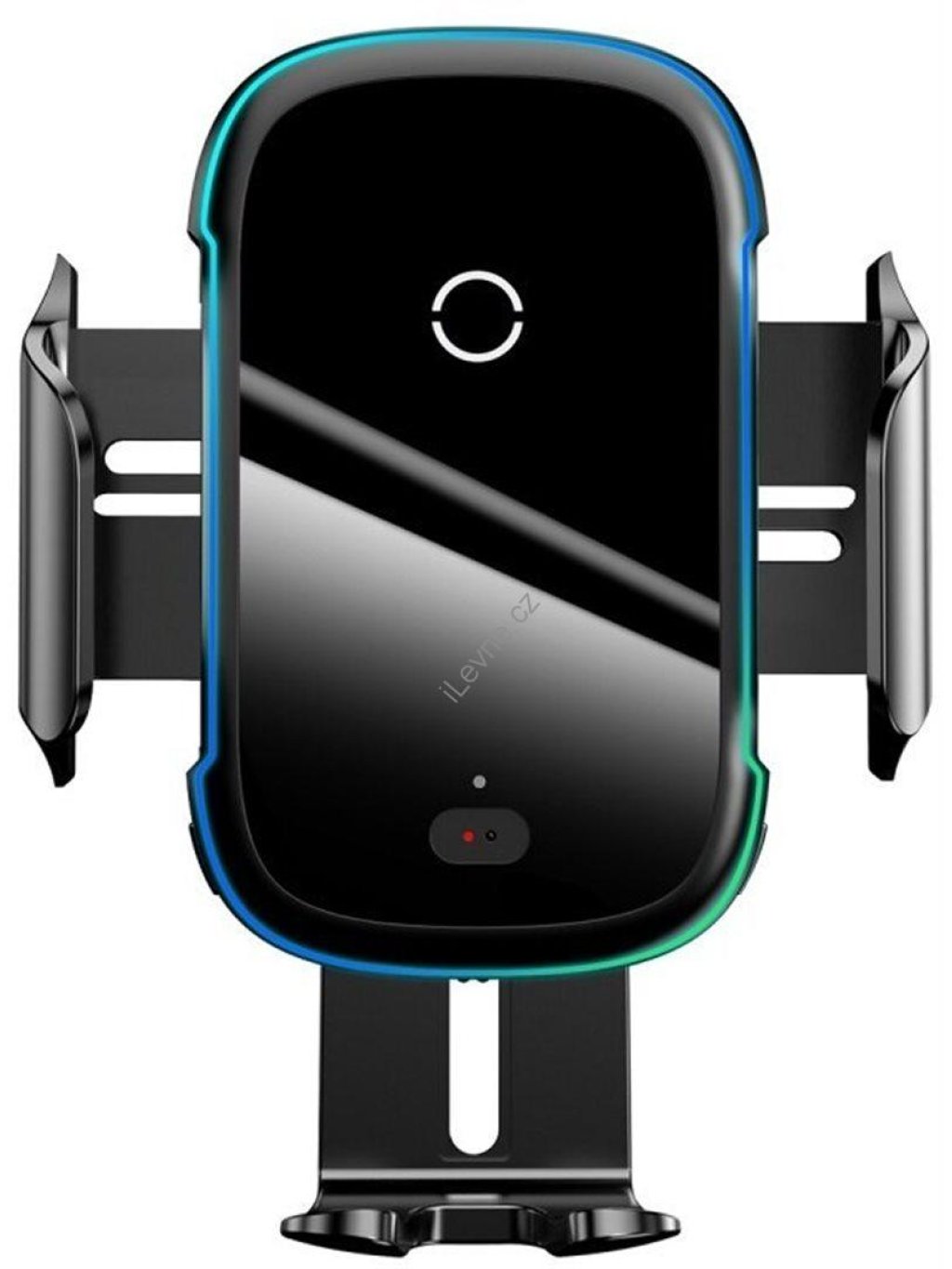 Baseus WXHW03-01 Light Electric Držák do Auta s Bezdrátovým Nabíjením 15w Black