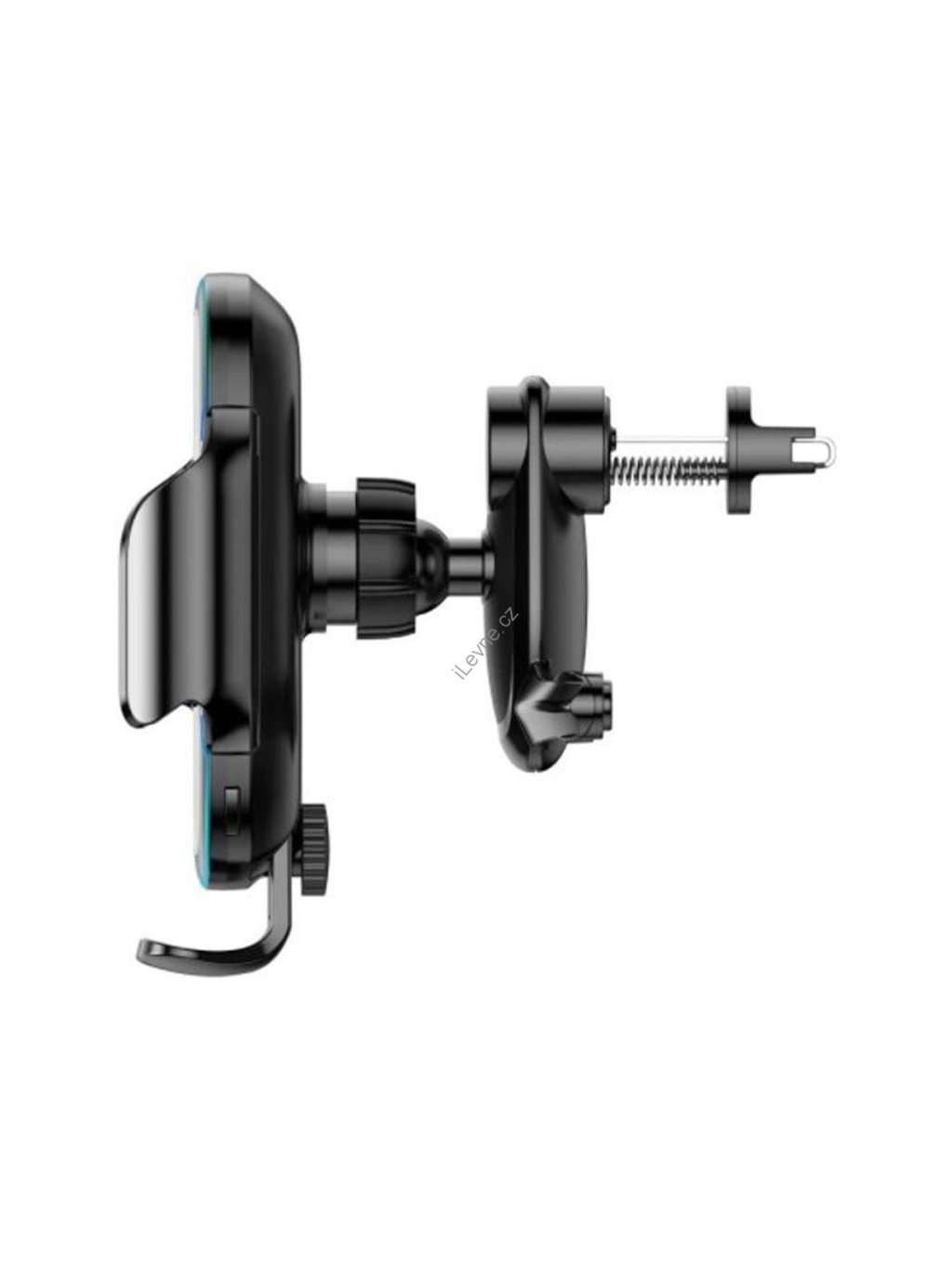 Baseus WXHW03-01 Light Electric Držák do Auta s Bezdrátovým Nabíjením 15w Black