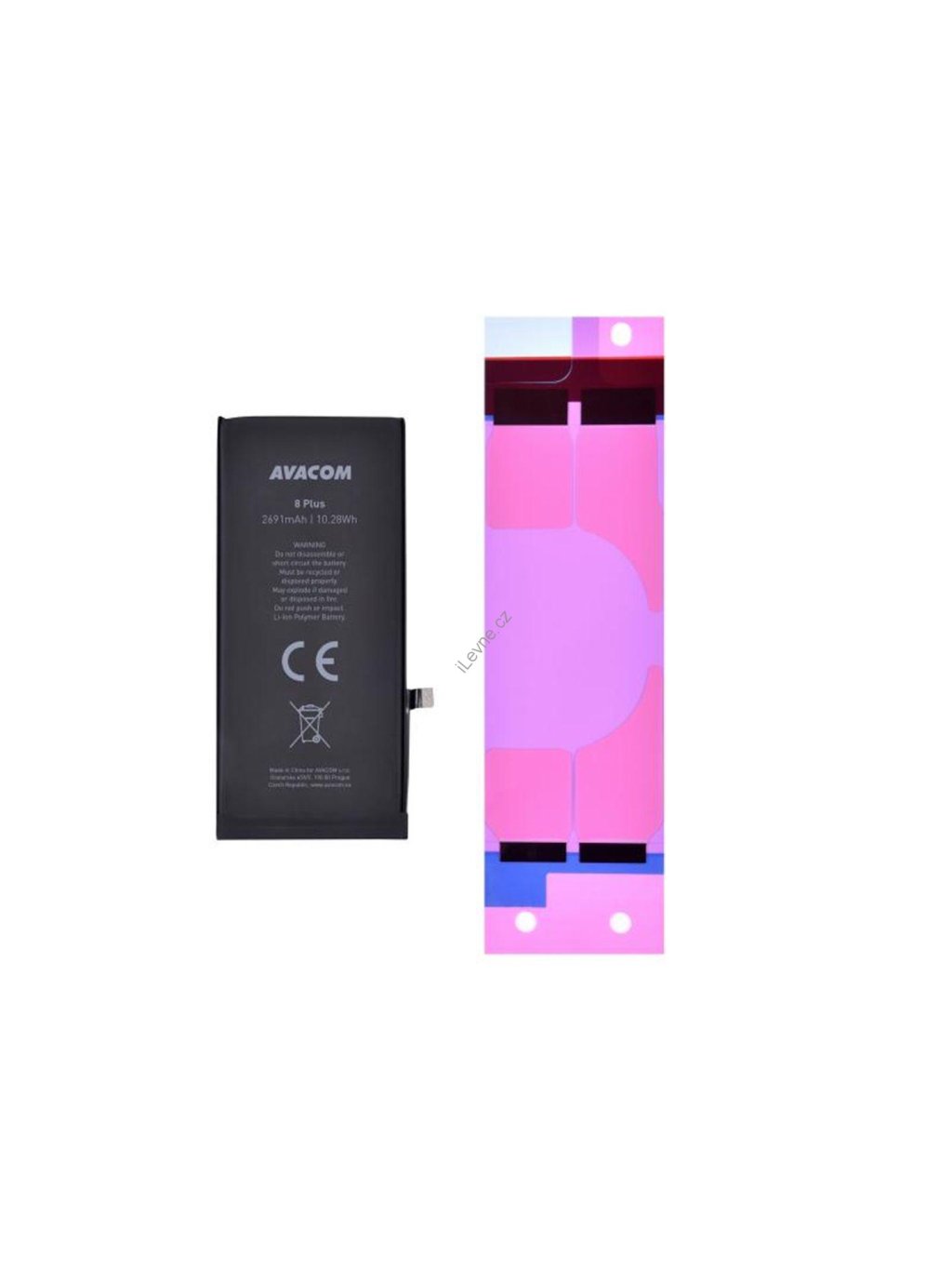 baterie pro Apple iPhone 8 Plus, Li-Ion 3,82V 2691mAh (náhrada 616-00367)