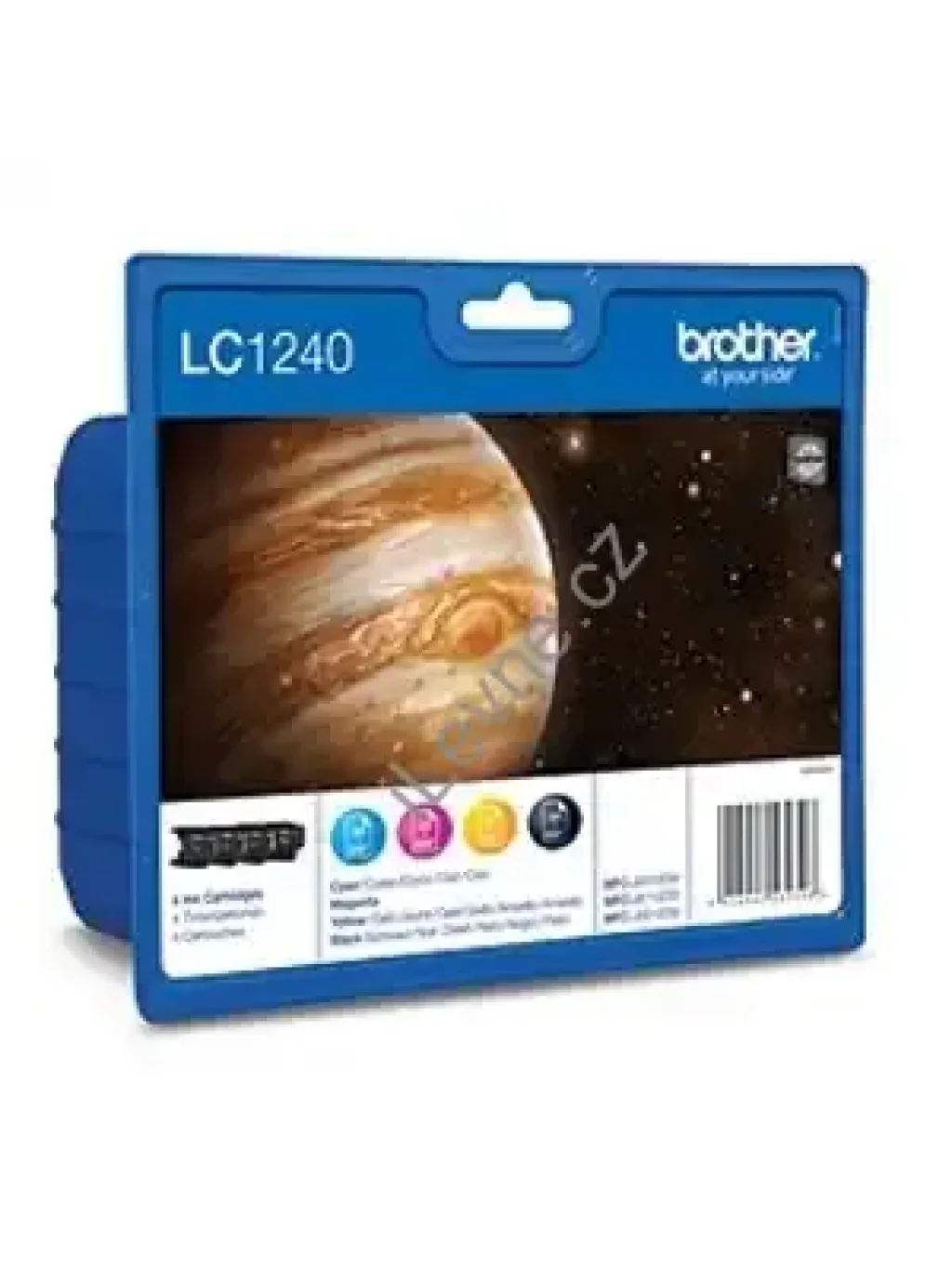 BROTHER inkoustová náplň LC-1240VALBP/ multipack/ Černá + tři barvy