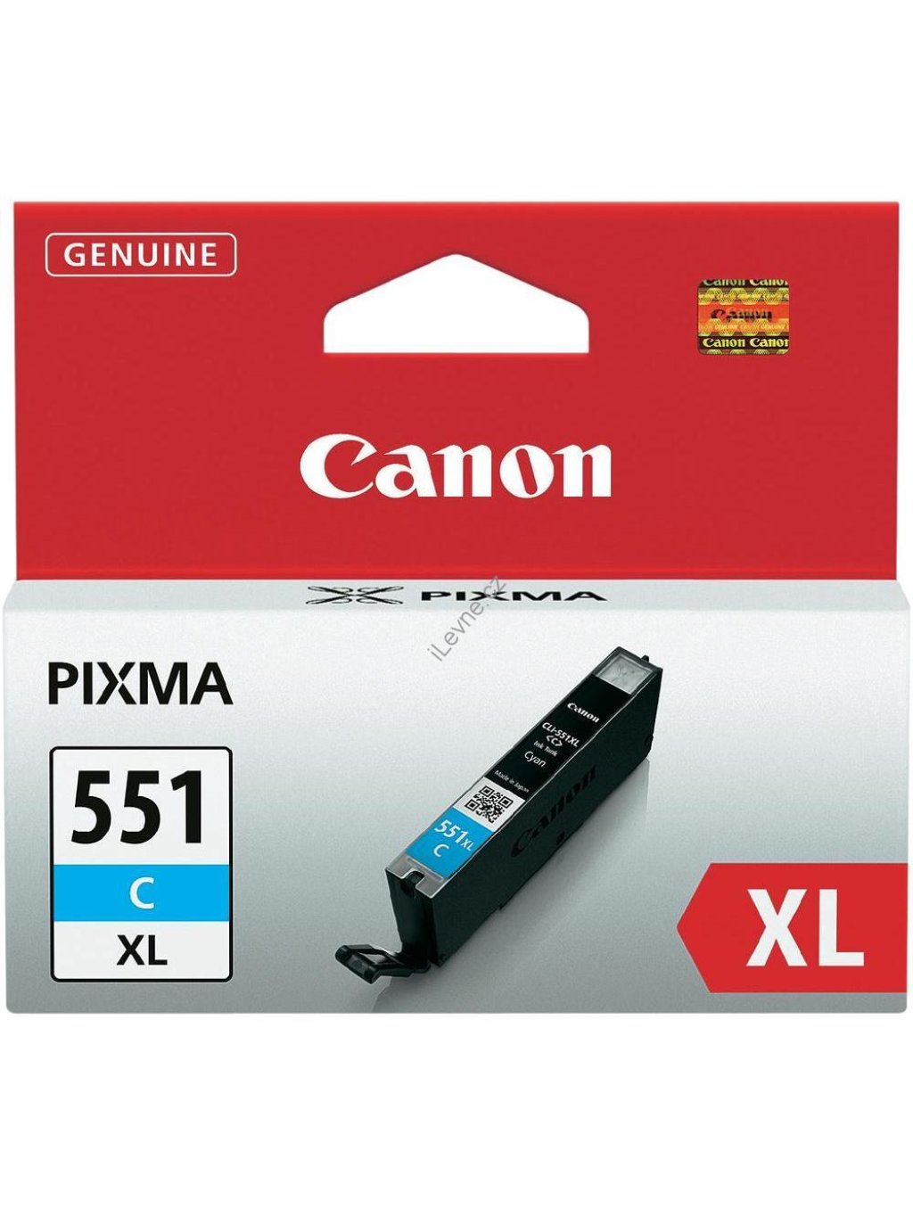 Canon inkoustová náplň CLI-551C/ XL modrá