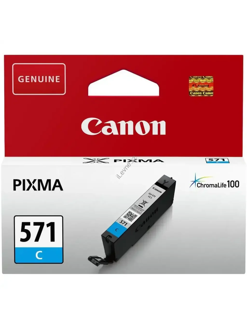 Canon inkoustová náplň CLI-571C/ azurová/ 7ml