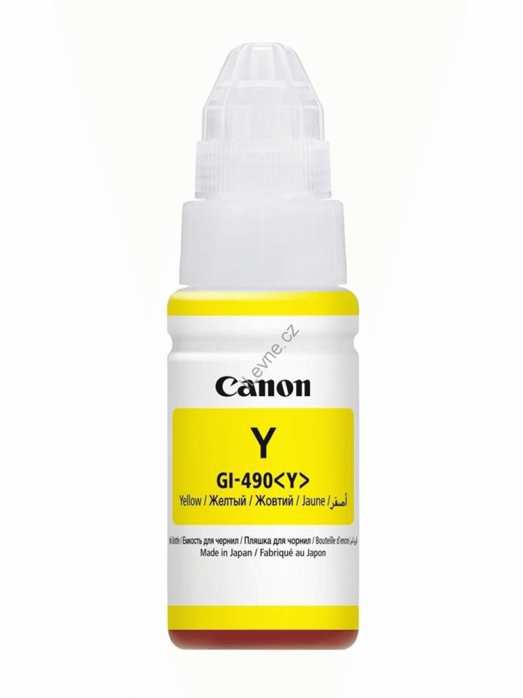 Canon inkoustová náplň GI-490Y/ Žlutá