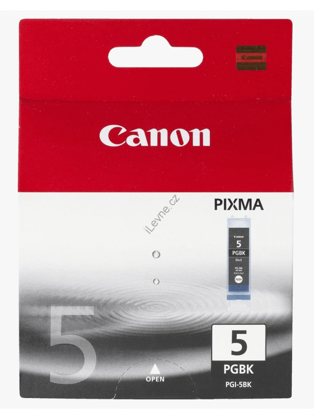 Canon inkoustová náplň PGI-5Bk/ černá