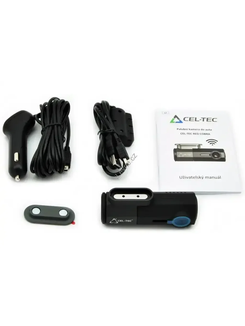 CEL-TEC kamera do auta Red Cobra Wi-Fi Magnetic