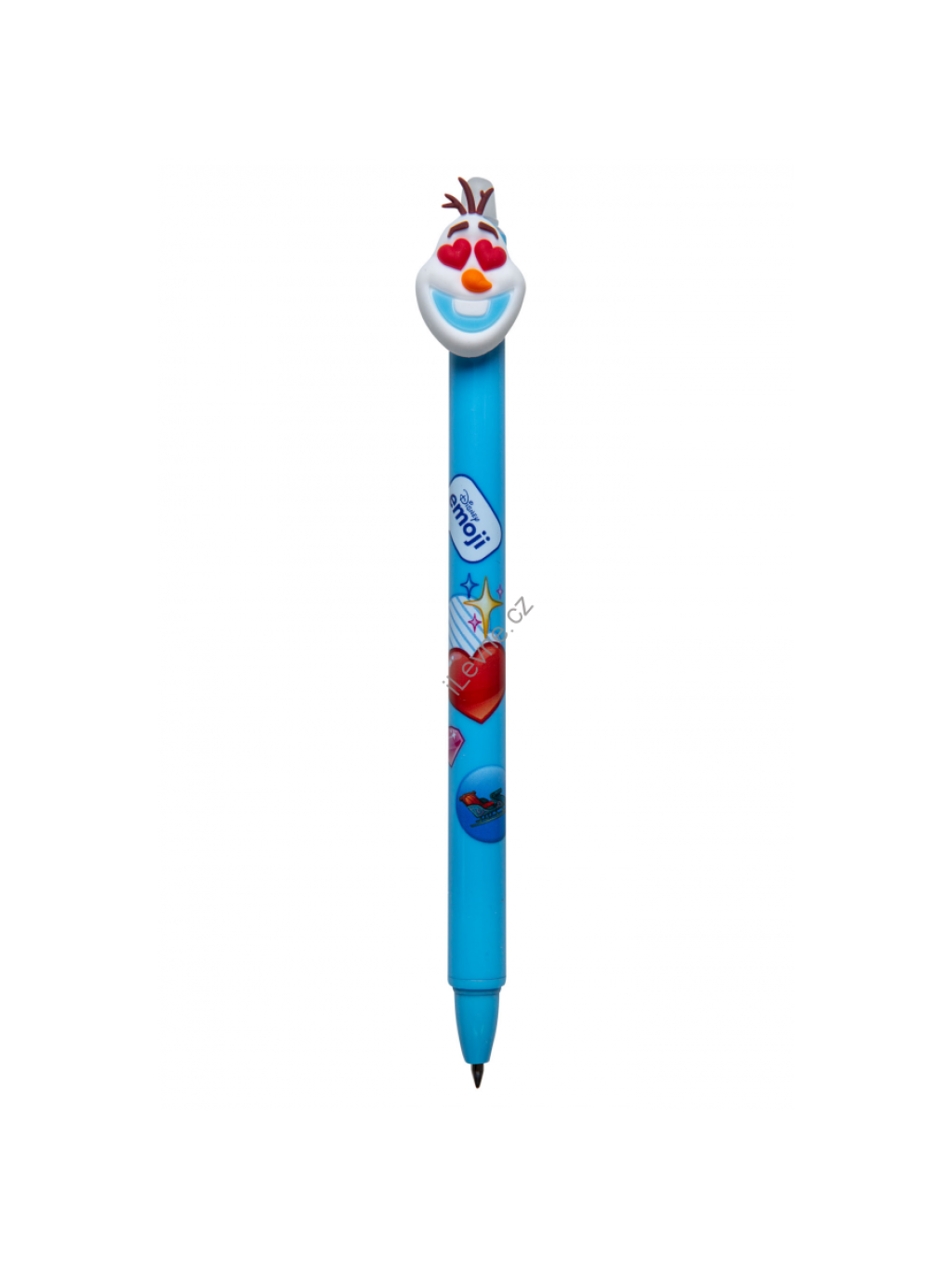 Colorino gumovatelné pero EMOJI, modrá náplň