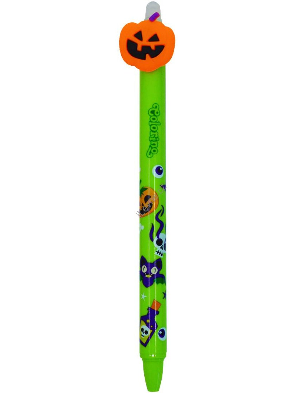 Colorino gumovatelné pero - Halloween, modrá náplň