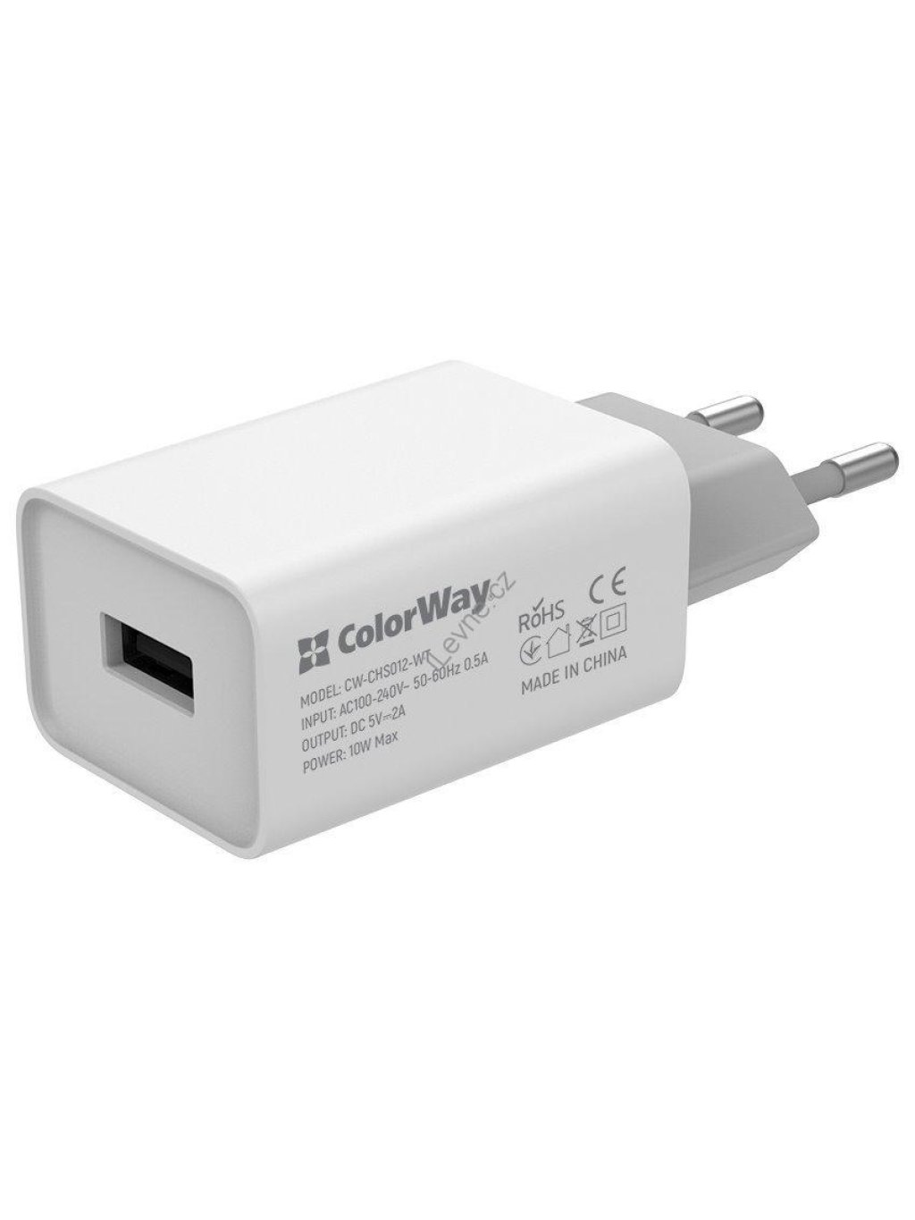 COLORWAY 1x USB/ síťová nabíječka/ 10W/ 100V-240V