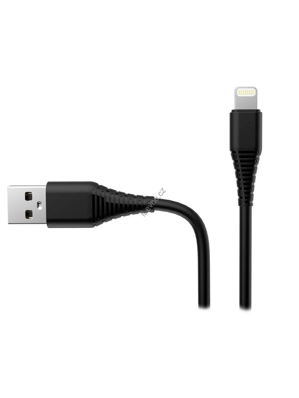 Colorway Datový Kabel USB/ Apple Lightning/ 2.4A/ 1m/ PVC/ Černý