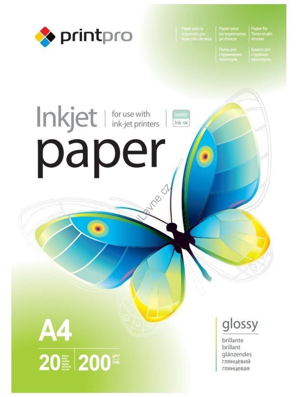 Colorway fotopapír Print Pro lesklý 200g/m2/ A4/ 20 listů