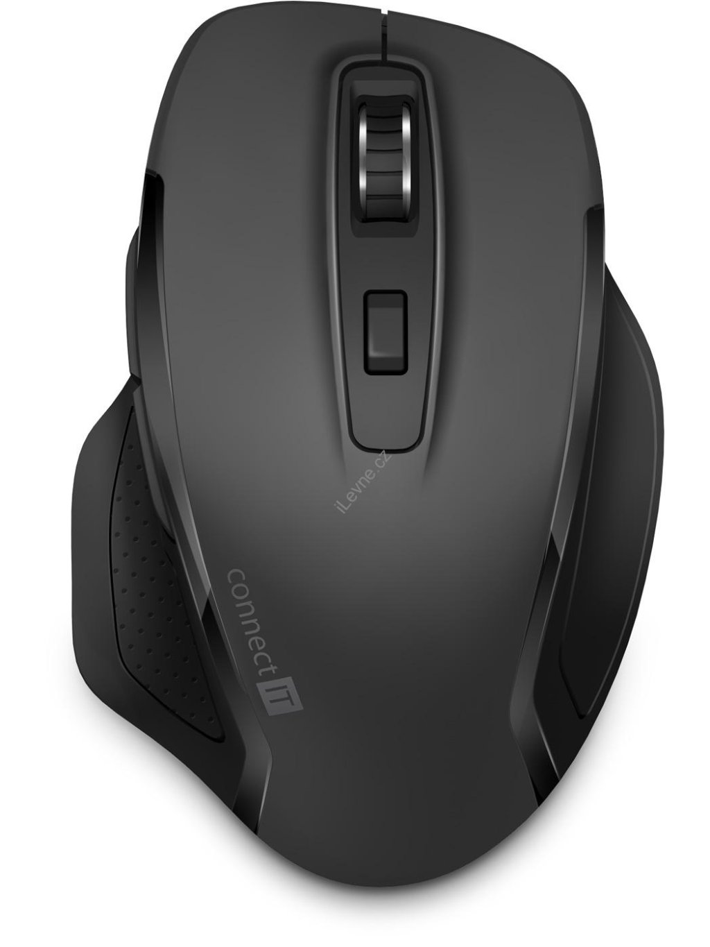 CONNECT IT Dual SmartSwitch bezdrátová myš, USB-A + C (+1x AA baterie zdarma), šedá