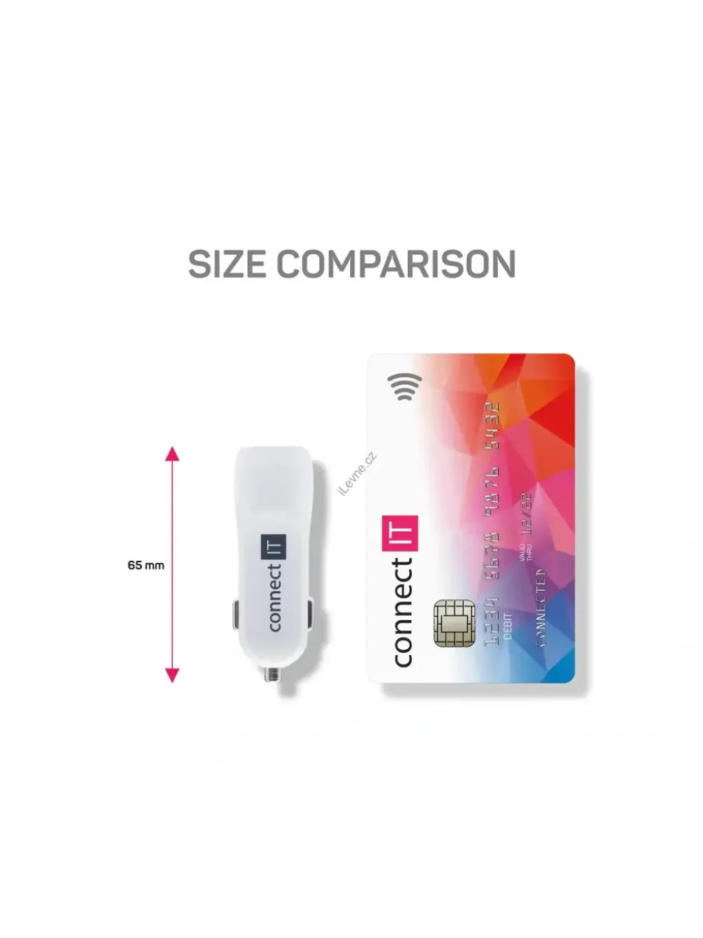CONNECT IT InCarz PREMIUM nabíječka do auta 2xUSB 3.1A+1A, Bílá