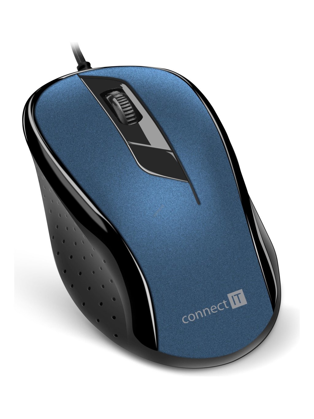CONNECT IT Optická myš, USB, modrá