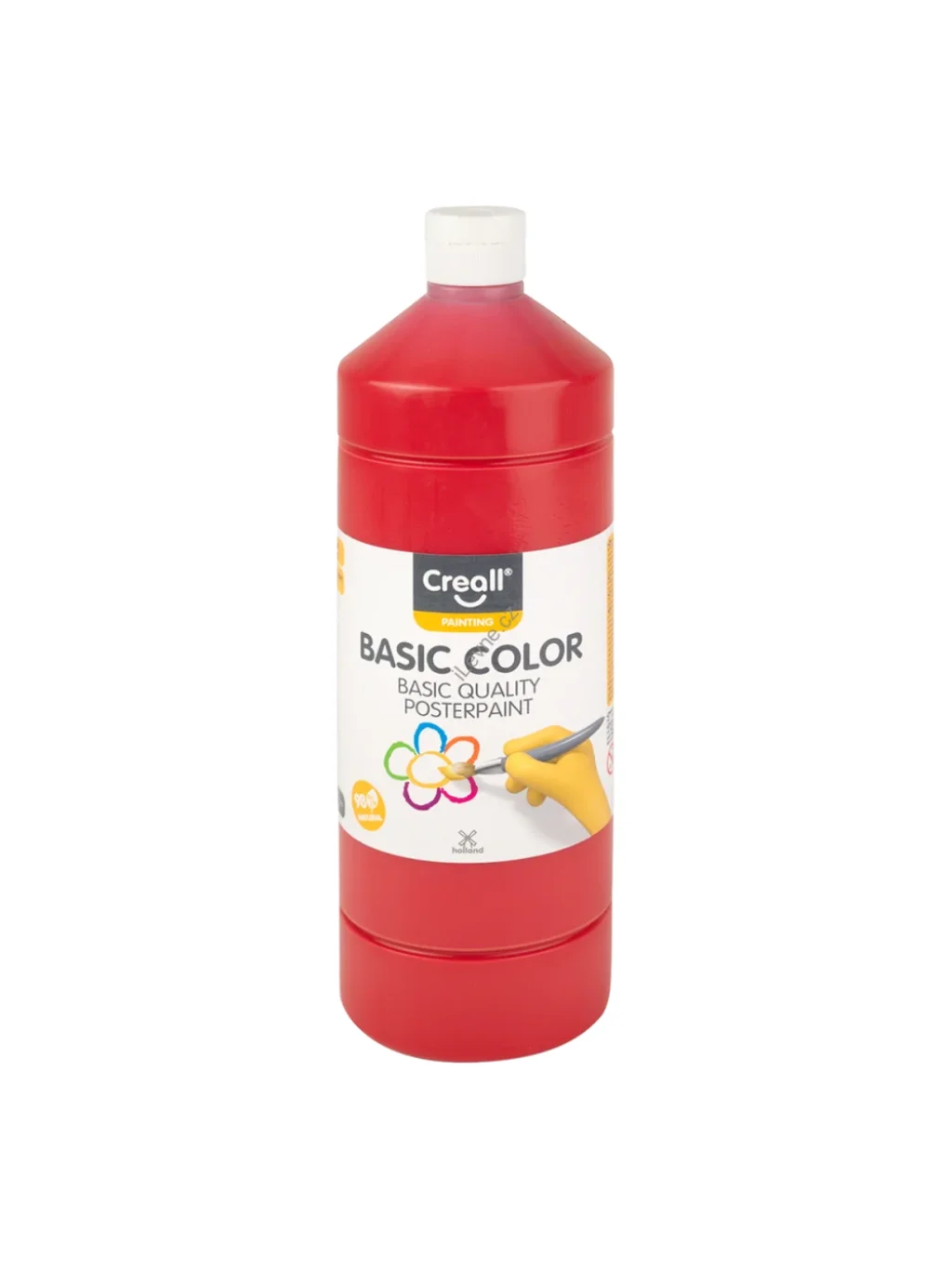temperová barva, 1000 ml, červená