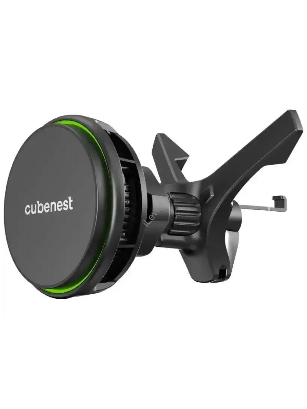 CubeNest S1C2 bezdrátová magnetická nabíječka MagSafe s aktivním chlazením, uchycení do ventilace/okno, 15 W max.