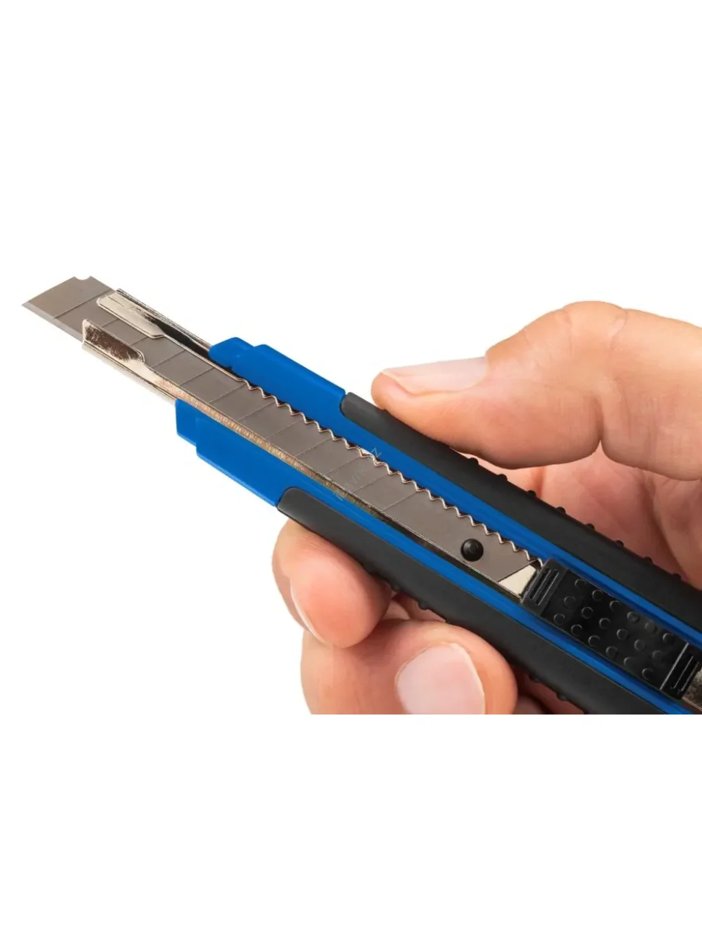 Dahle ALLROUND odlamovací nůž, čepel 9 mm, 13 čepelí, 2 náhr. nože, modro-černý