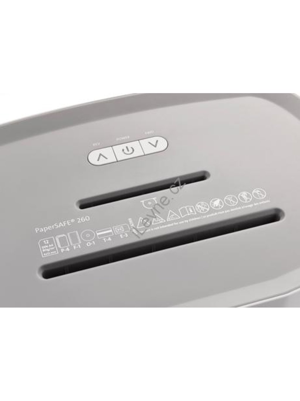 skartovač PaperSAFE® 260, 12 listů, 4 x 12 mm, 25 l