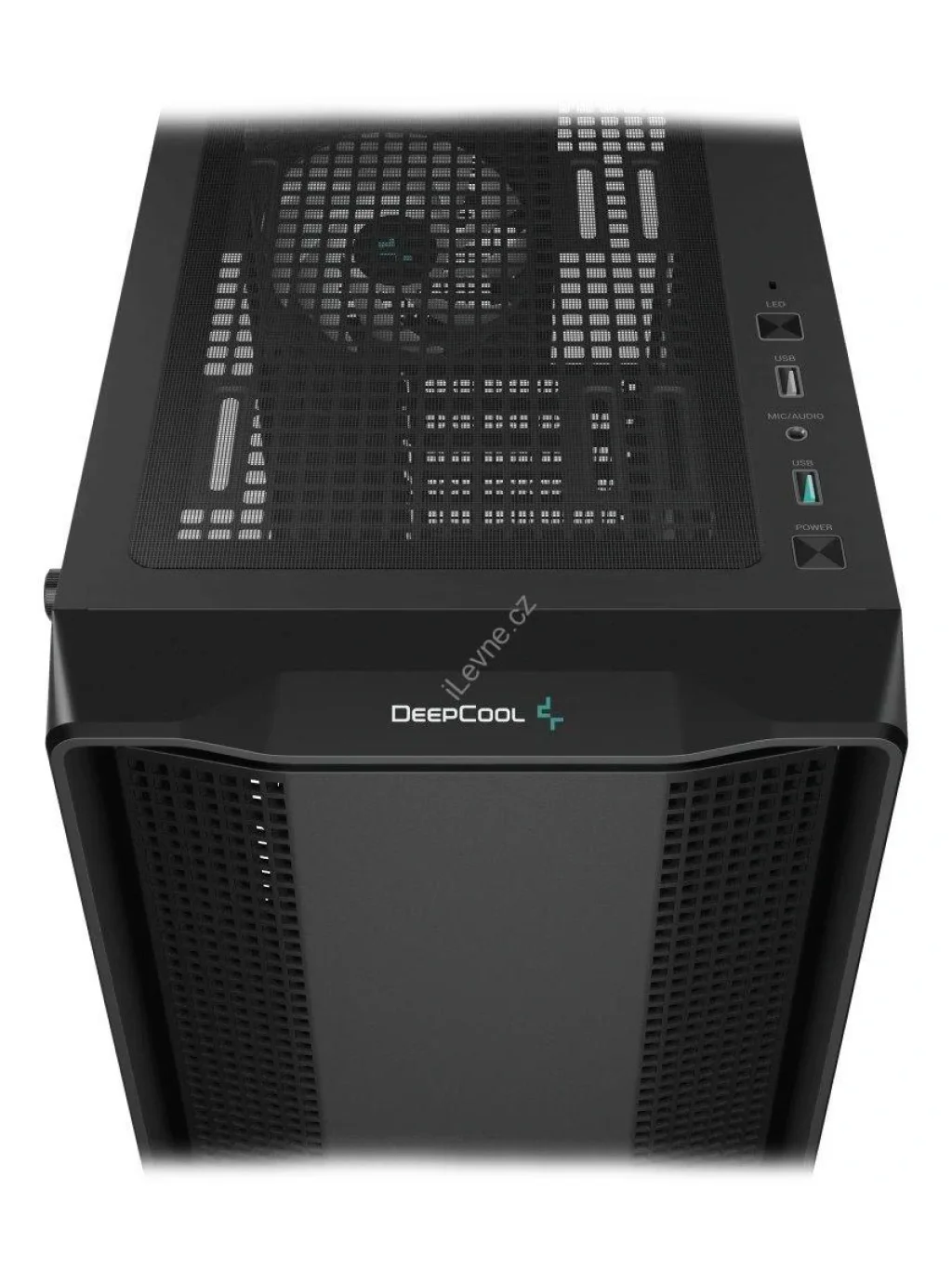 DEEPCOOL skříň CC560 V2 / ATX / 4x120 mm fan / USB 3.0 / USB 2.0 / černá