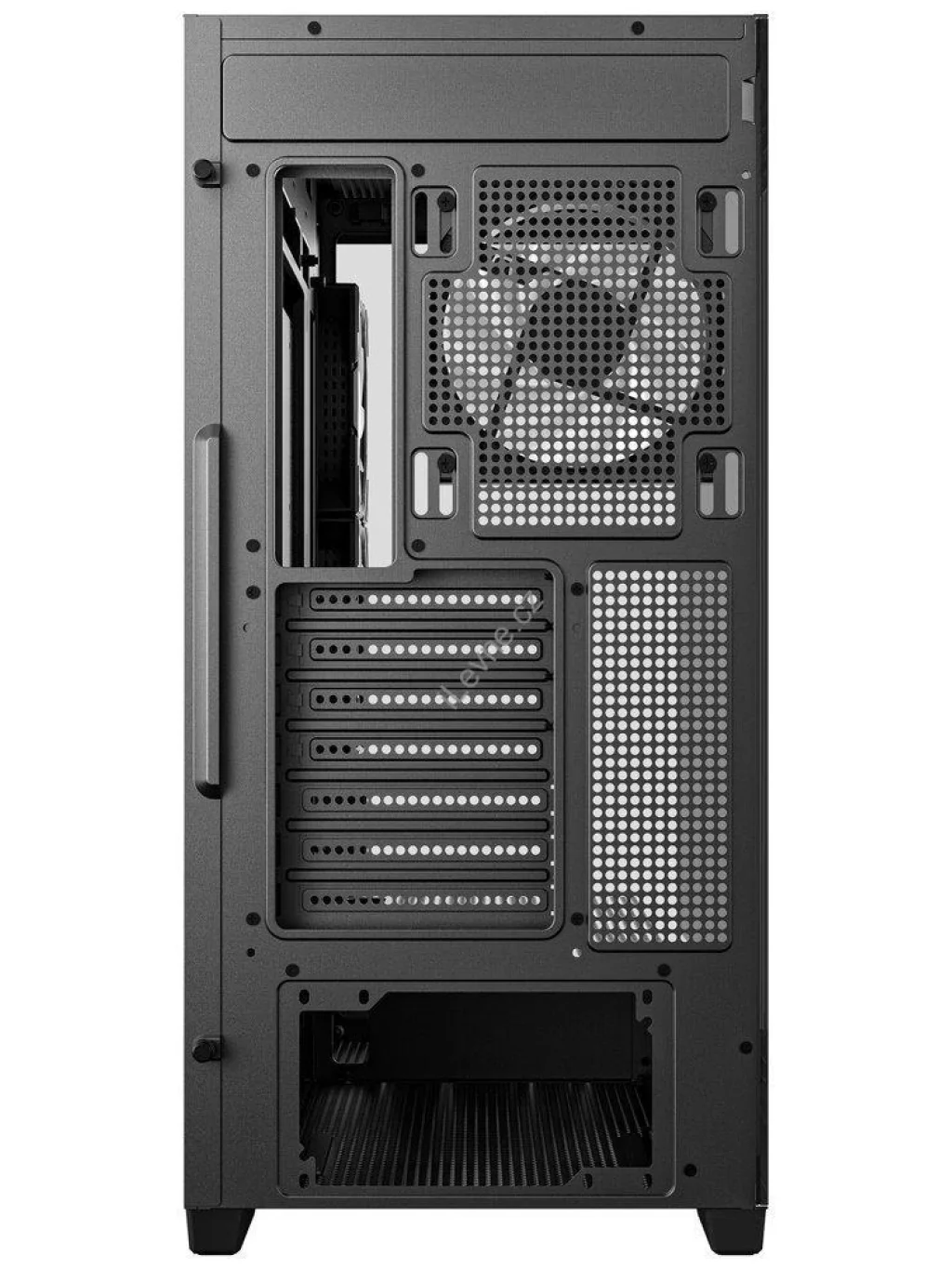DEEPCOOL skříň CG580 4F / ATX / 4x120mm ARGB fans / 2xUSB 3.0 / panoramatická / tvrzené sklo / černá