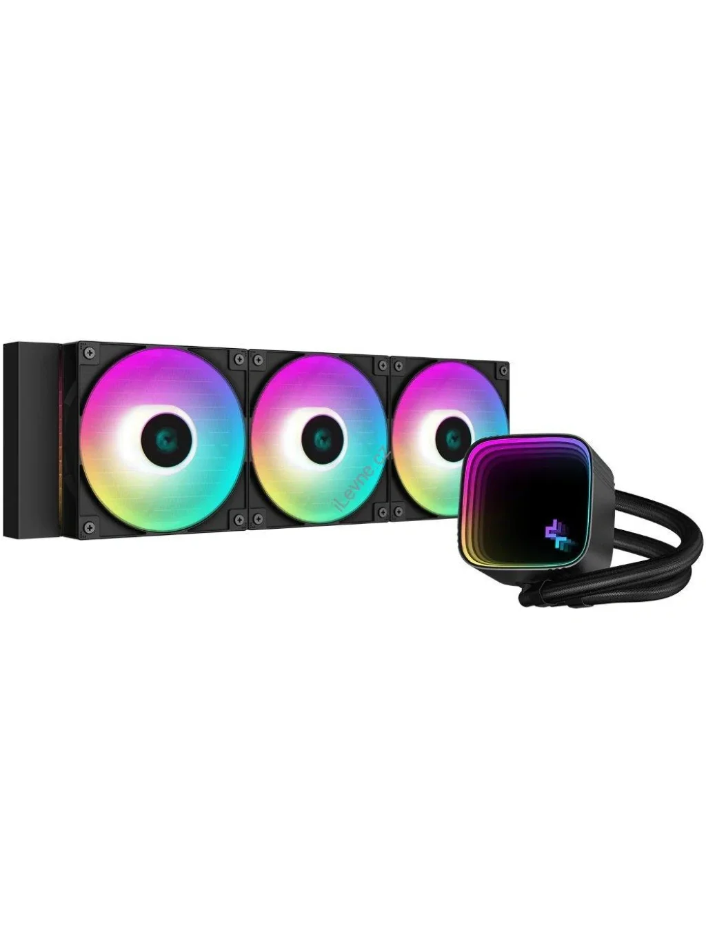 DEEPCOOL vodní chladič LS720 SE / 3x120 mm fan / ARGB / Intel i AMD