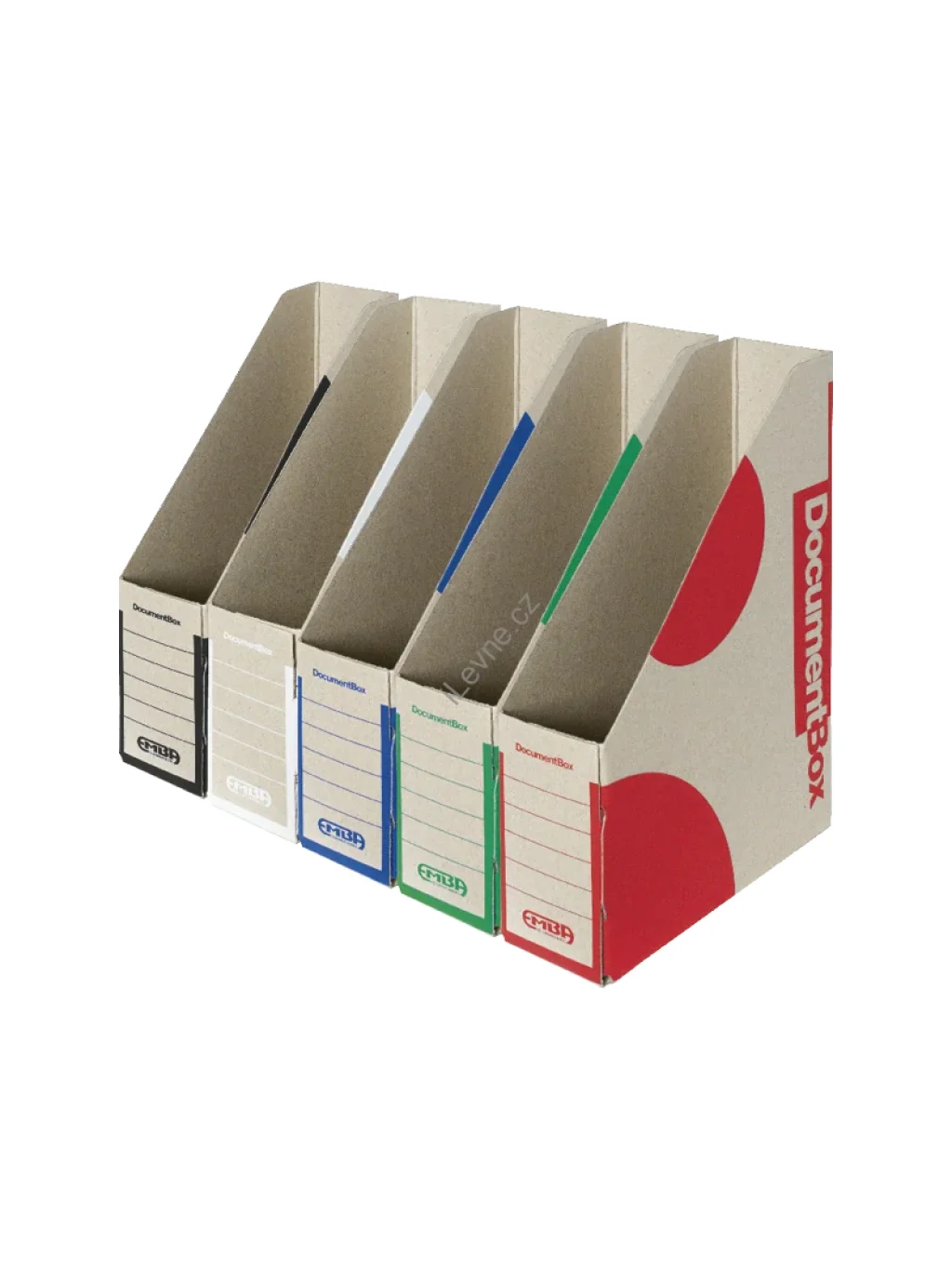 Document box A4 modrý