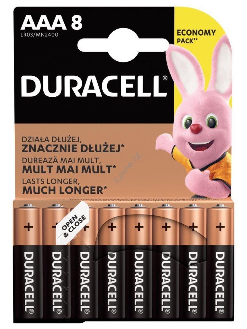 DURACELL - Basic baterie AAA 8 ks