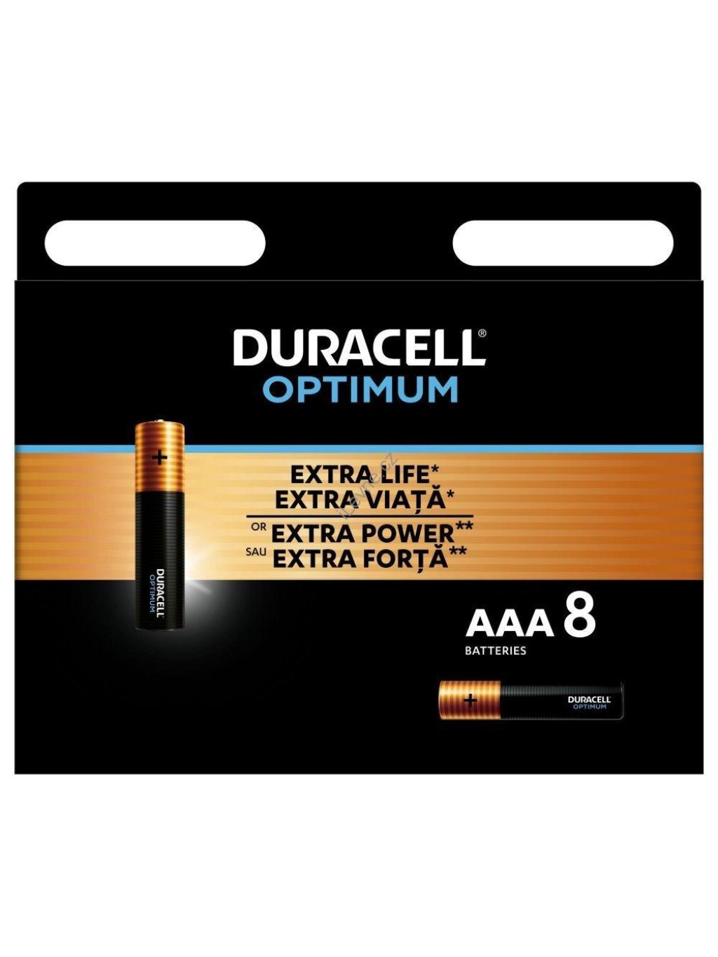 Duracell Optimum alkalická baterie 8 ks (AAA)