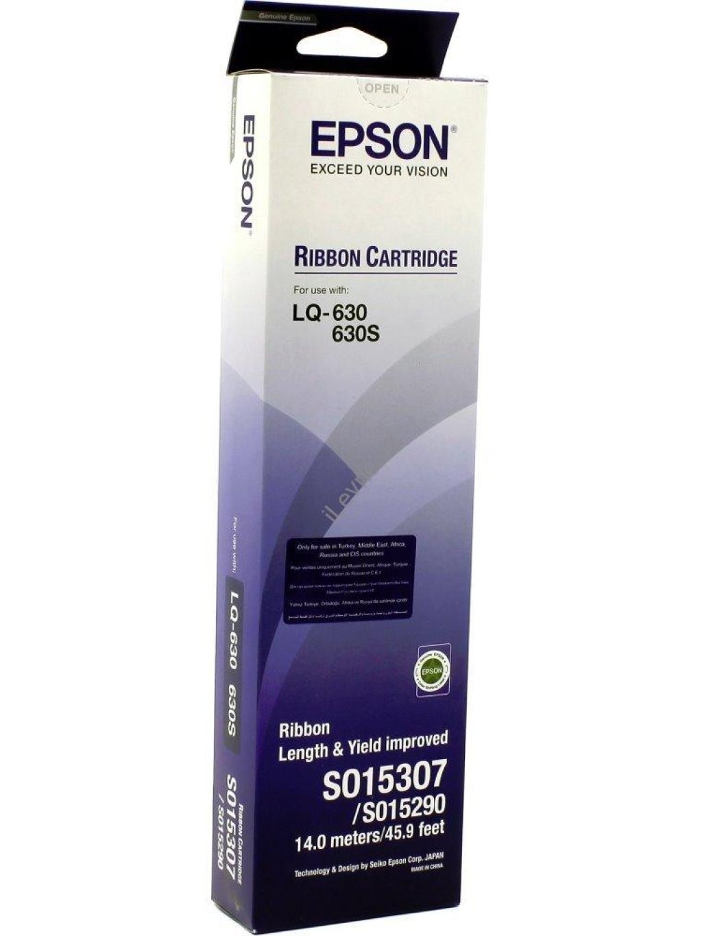 EPSON páska C13S015307/ LQ-630/ Černá