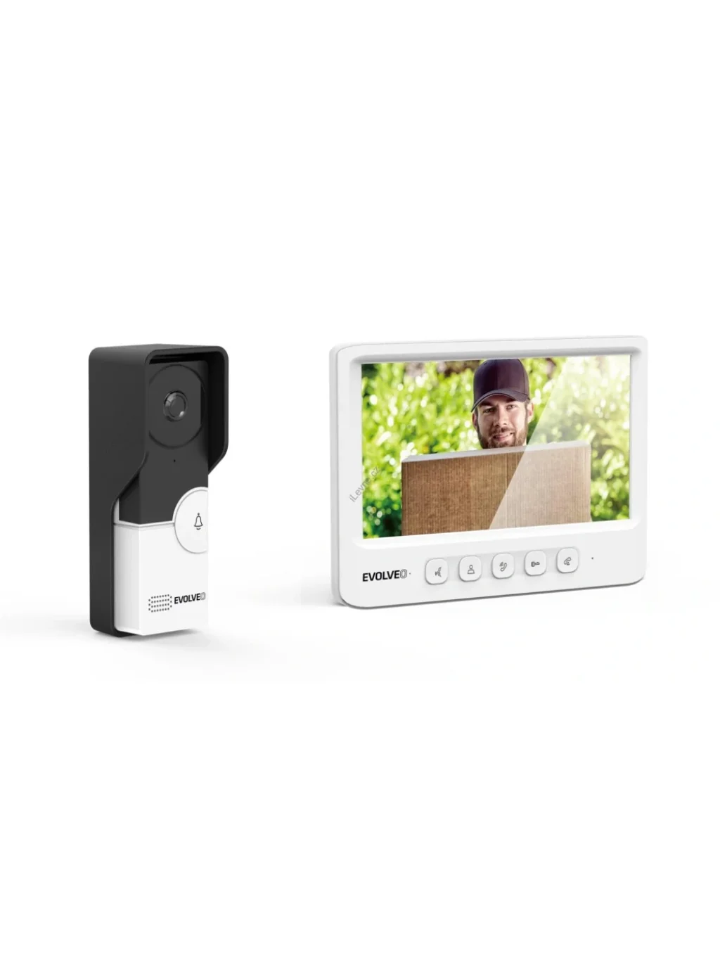 DoorPhone IK06, set video dveřního telefonu s pamětí a barevným displejem
