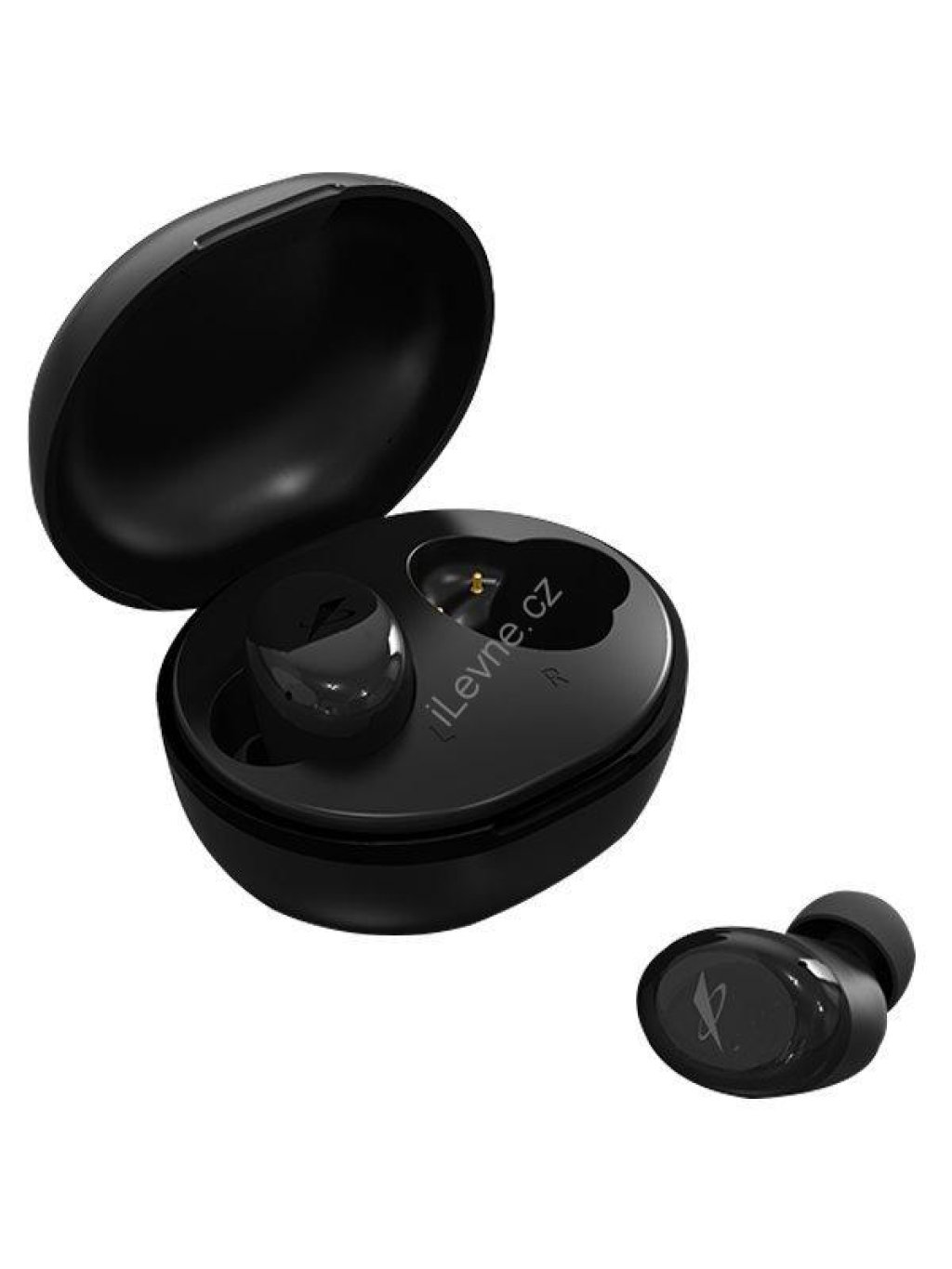 FENDA F&D bezdrátový TrueWireless headset E1/ Bluetooth/ černý
