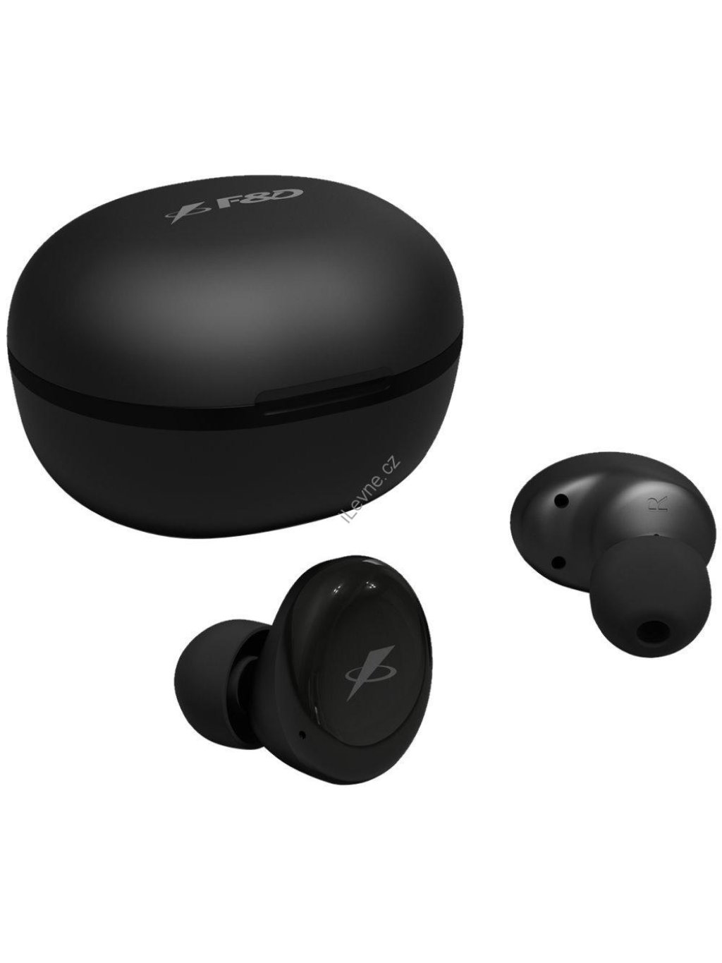 FENDA F&D bezdrátový TrueWireless headset E1/ Bluetooth/ černý