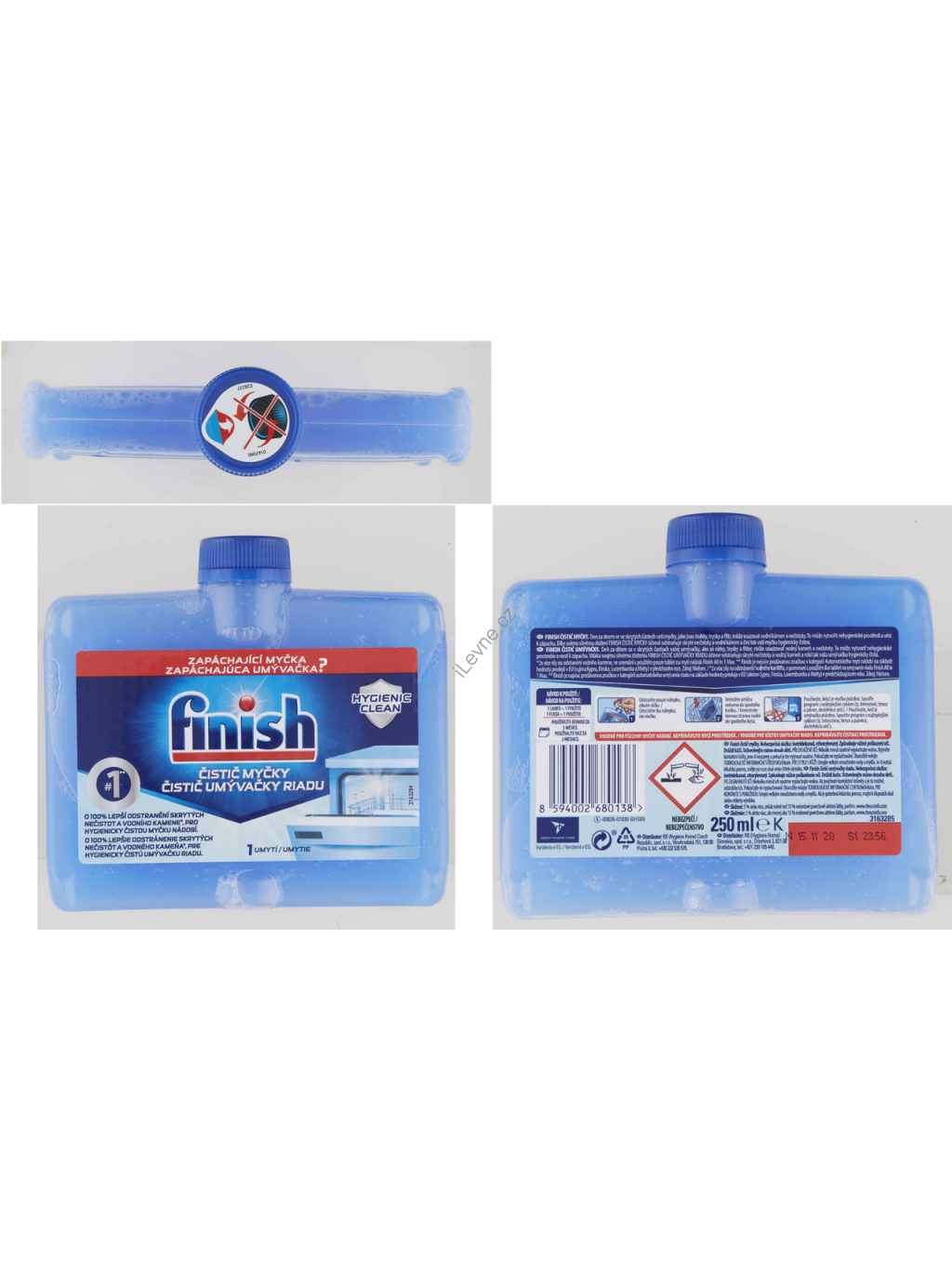 FINISH čistič myčky 250 ml Regular