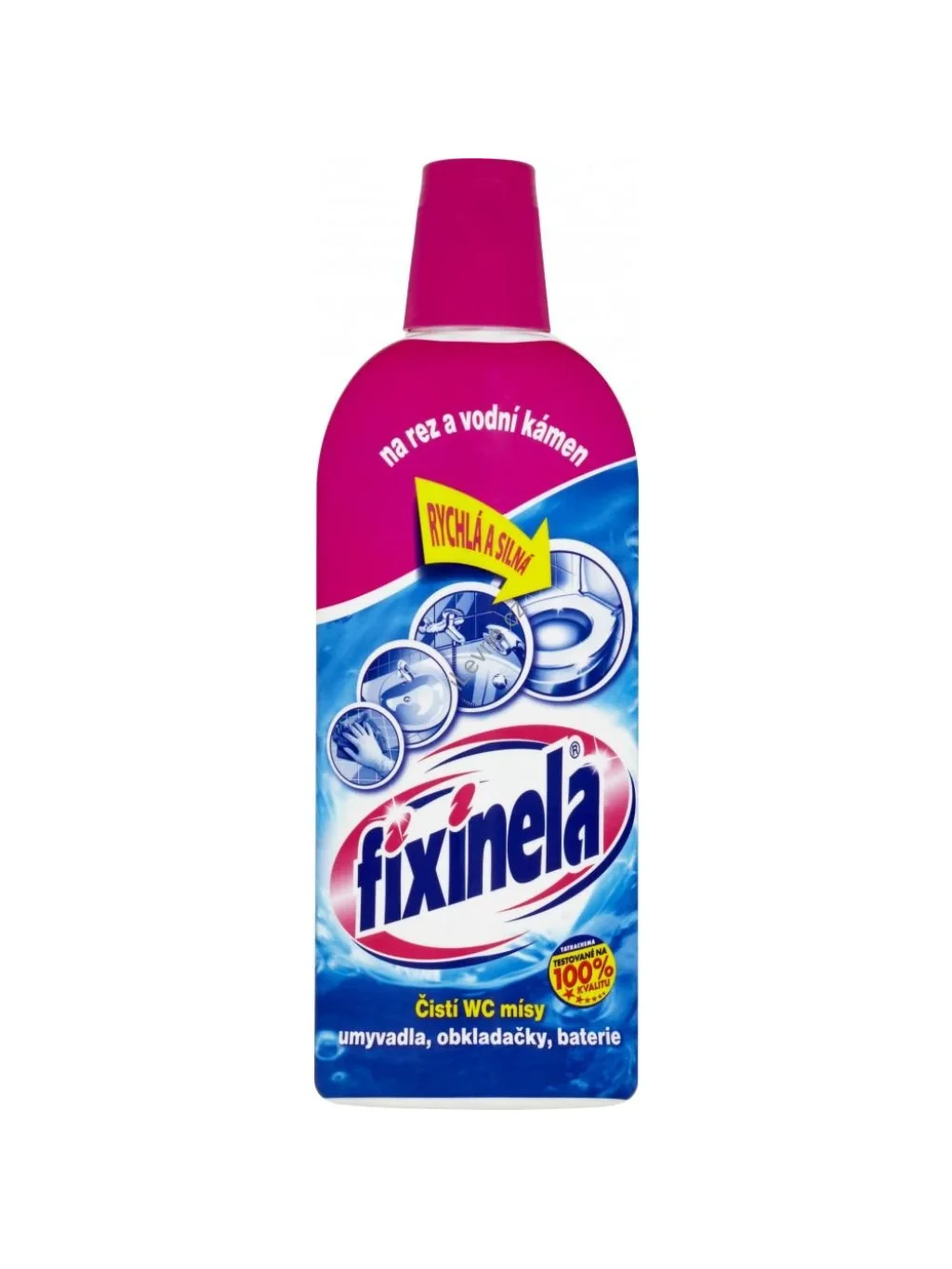 Fixinela - čistící prostředek na WC mísy, umyvadla ...