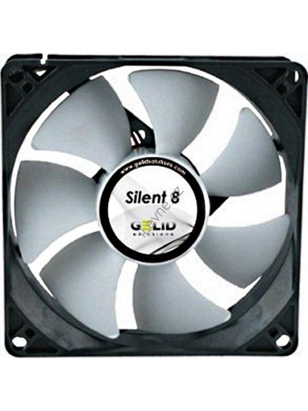 GELID ventilátor SILENT 8, 8cm, hydrodynamické ložisko, tichý