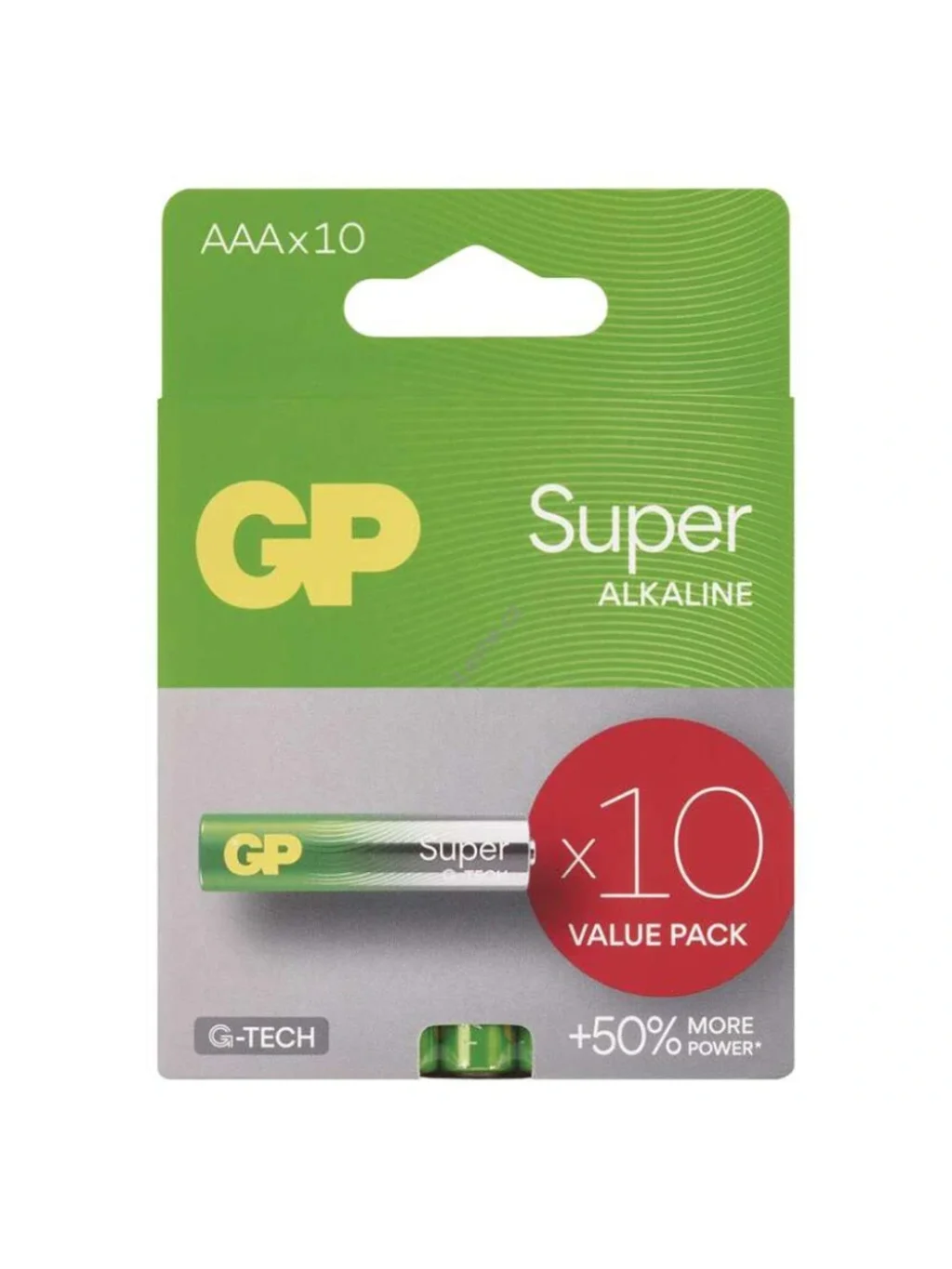 GP Alkalická baterie SUPER AAA (LR03)- 10ks