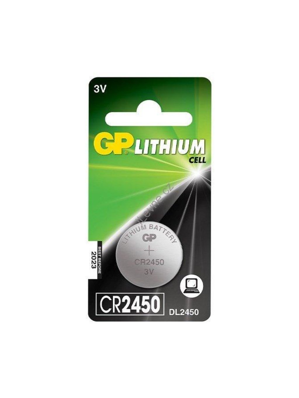 GP lithiová baterie 3V CR2450 1ks blistr