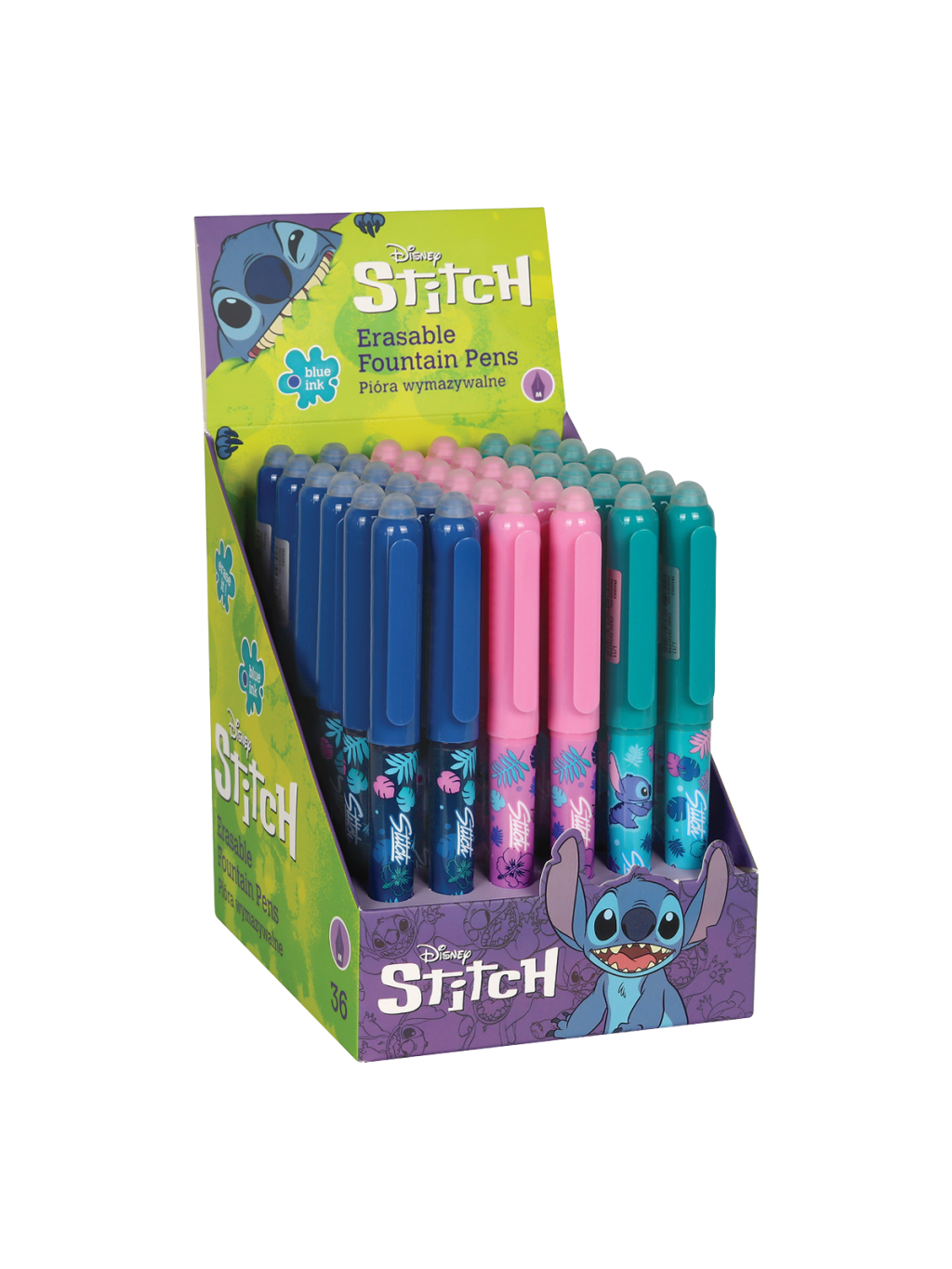 gumovatelné bombičkové pero Stitch