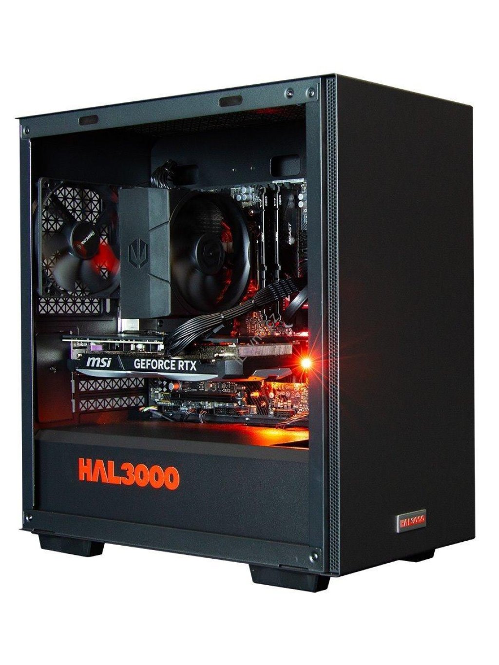 HAL3000 Online Gamer / AMD Ryzen 5 7600/ 32GB DDR5/ RTX 4070/ 1TB PCIe SSD/ WiFi/ W11