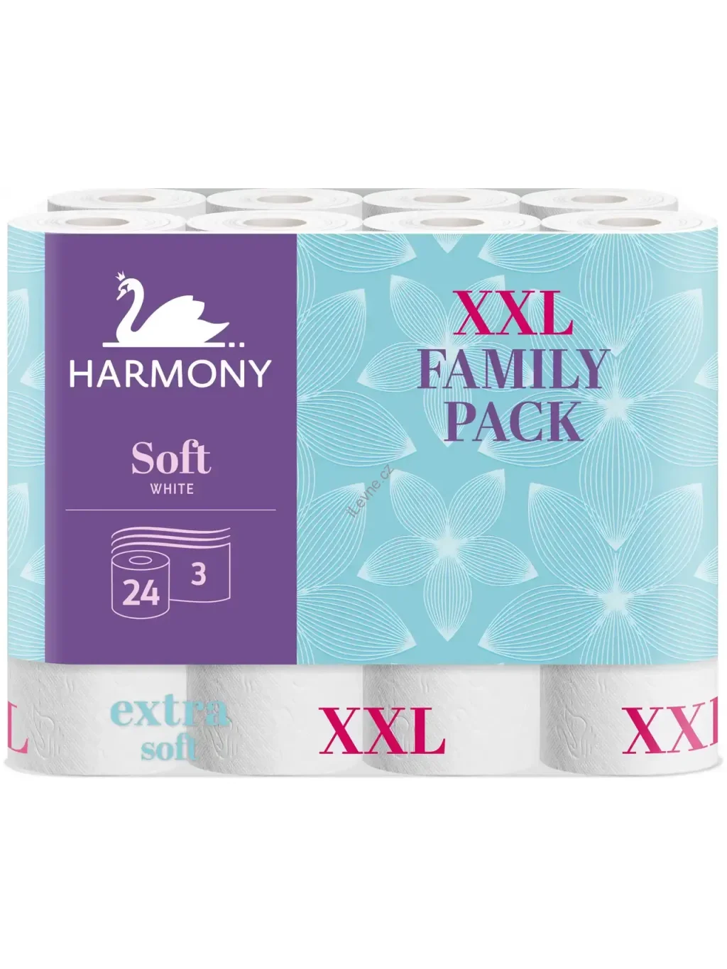 Harmony Toaletní papír soft white XXL 3vrstvý 15m