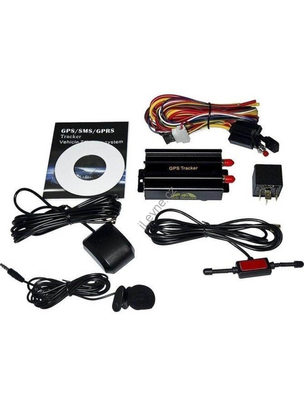 HELMER GPS profesionální lokátor LK 506 / lze zapojit a ukrýt do elektroinstalace automobilu