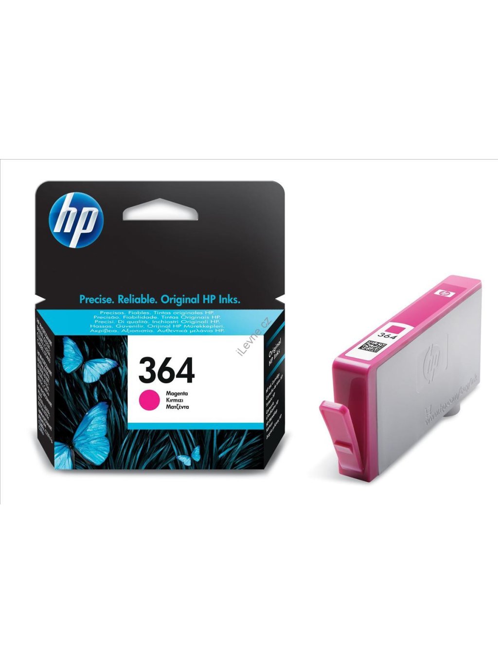 HP (364) inkoustová náplň Vivera purpurová CB319EE originál